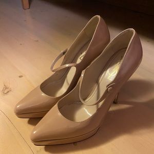 YSL Mary Jane pink women’s heel 37.5